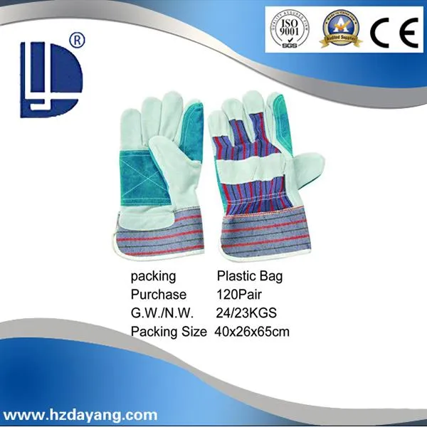 Hot sale temperature Resistant industrial welding hand gloves05